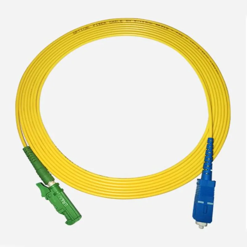 3 मिमी राउंड केबल E2000/APC- SC/UPC पैच डोरियां